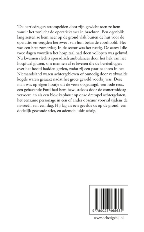 Achterkant van Verboden gebied