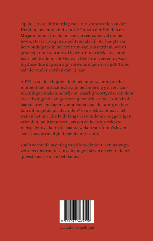 Achterkant van Tonio