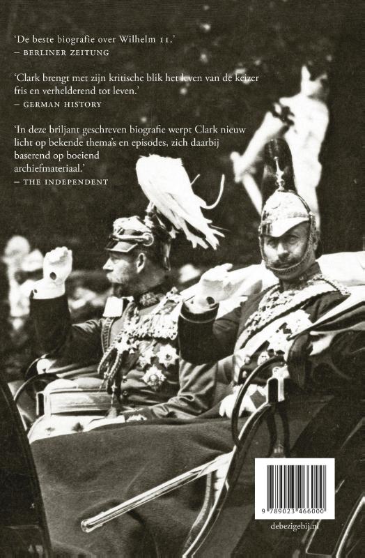 Achterkant van Wilhelm II