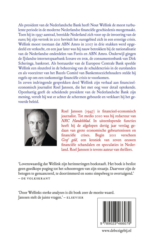 Achterkant van Wellink aan het woord