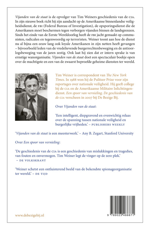 Achterkant van Vijanden van de staat