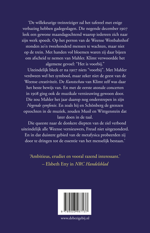 Achterkant van Het mysterie van Wenen