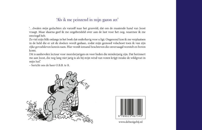 Achterkant van Naar de verturving