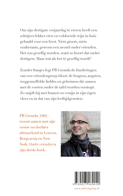Achterkant van Onder vrienden