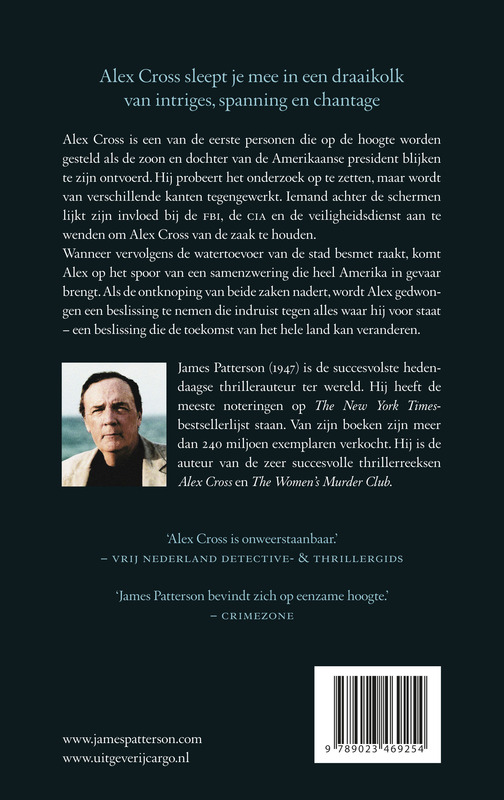 Achterkant van Kill Alex Cross