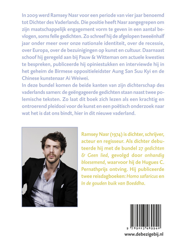 Achterkant van Mijn nieuwe vaderland