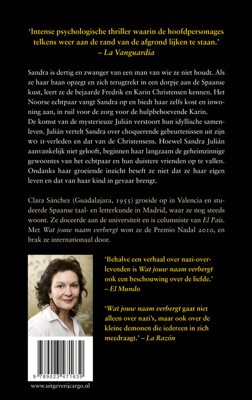 Achterkant van Wat jouw naam verbergt