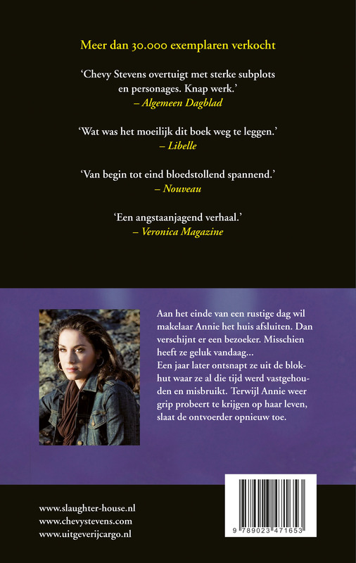 Achterkant van Vermist