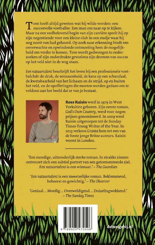Achterkant van Een natuurtalent