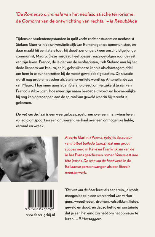 Achterkant van De wet van de haat