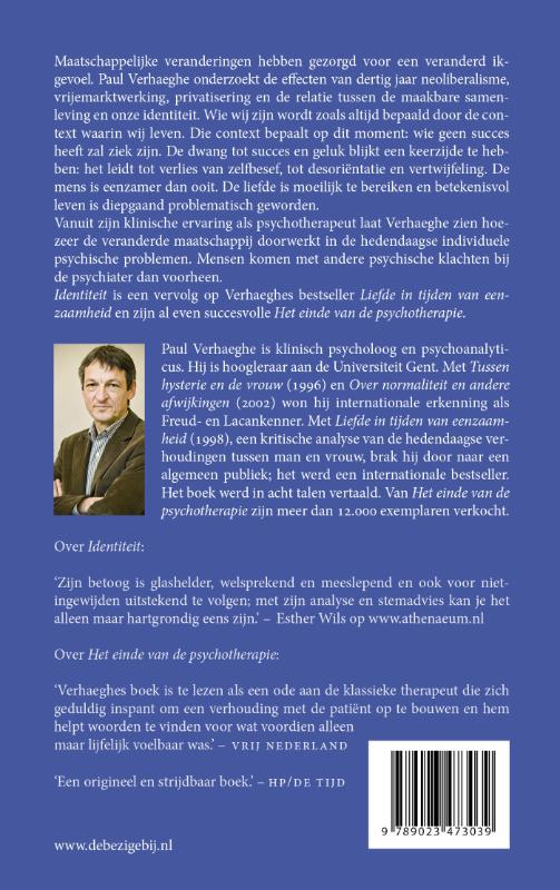 Achterkant van Identiteit