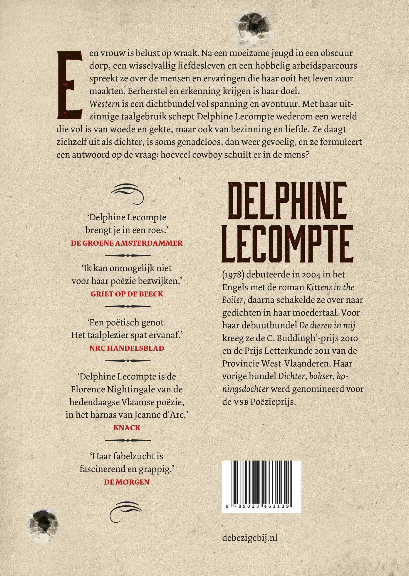 Achterkant van Western