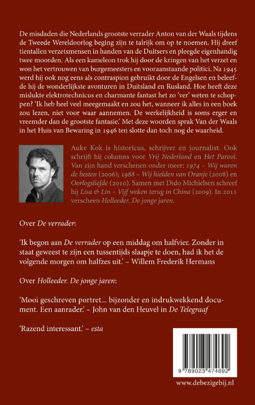 Achterkant van De verrader