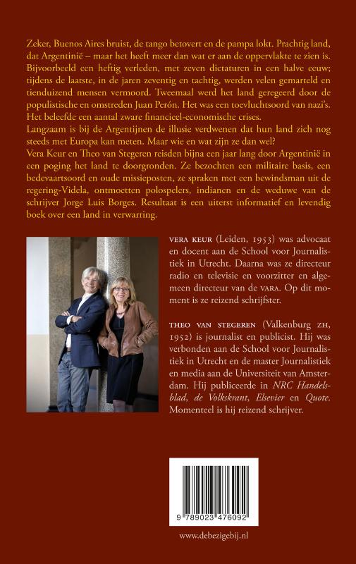 Achterkant van Het gedroomde land