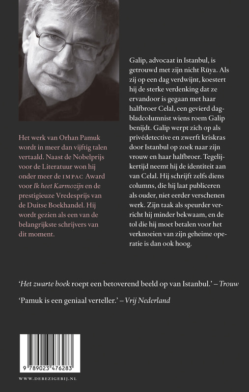 Achterkant van Het zwarte boek