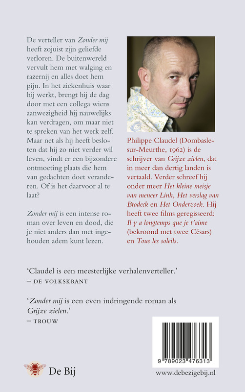 Achterkant van Zonder mij