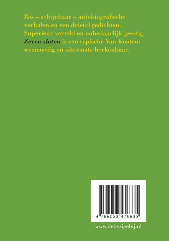 Achterkant van Zeven sloten