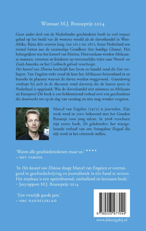 Achterkant van Het kasteel van Elmina