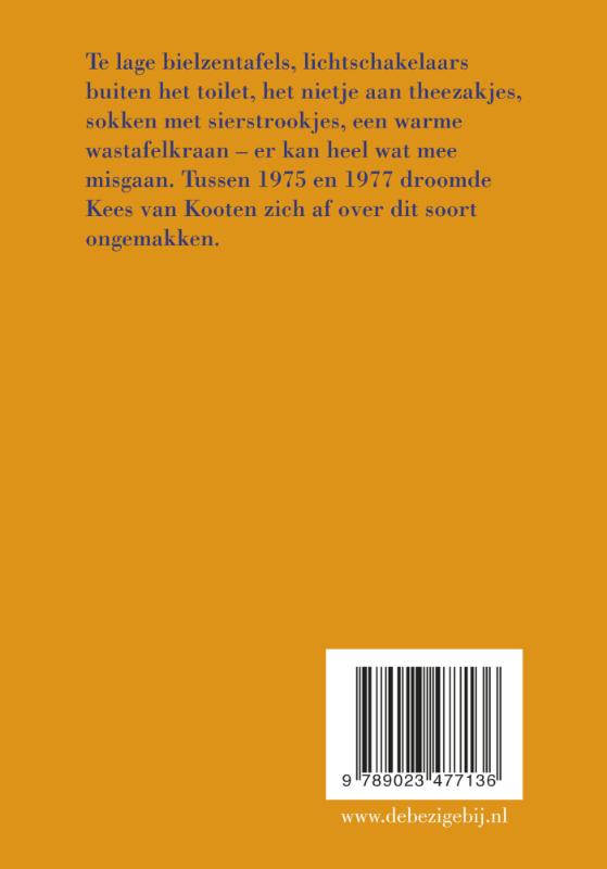 Achterkant van Koot droomt zich af