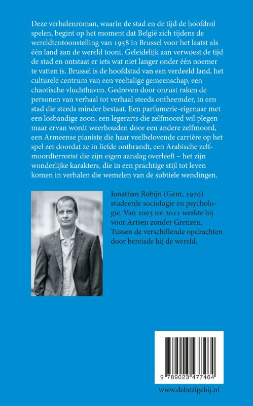 Achterkant van De stad en de tijd