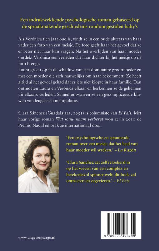 Achterkant van Kom in mijn leven