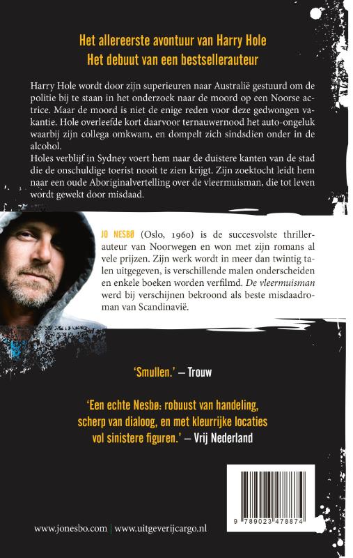 Achterkant van De vleermuisman