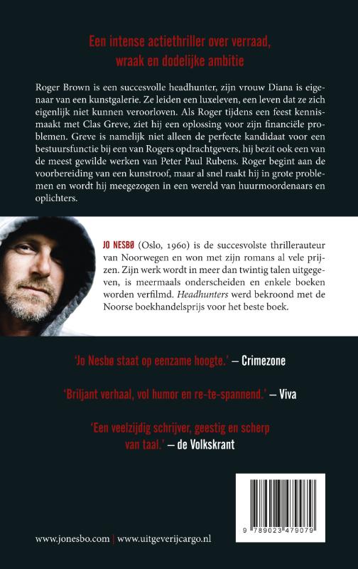 Achterkant van Headhunters