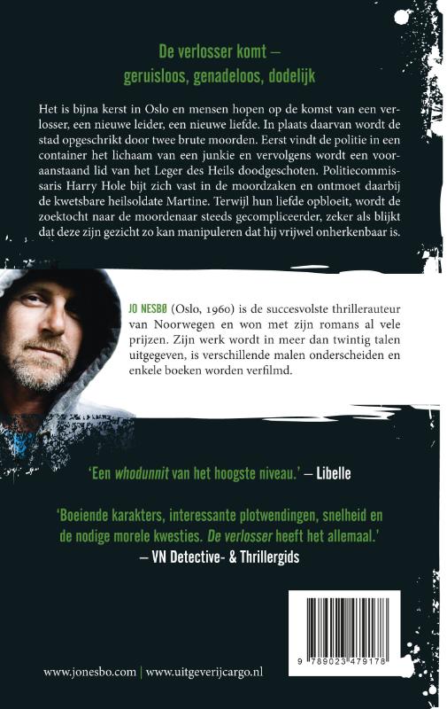 Achterkant van De verlosser