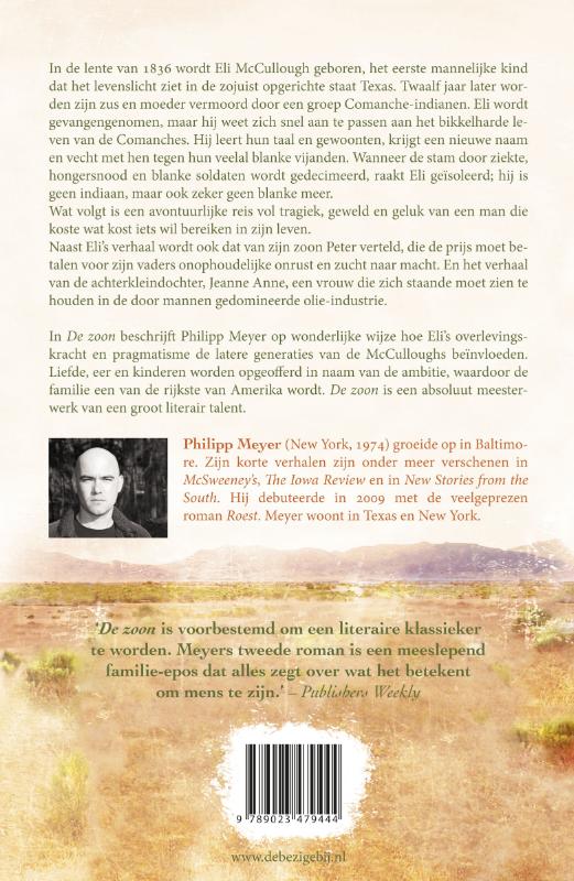 Achterkant van De zoon