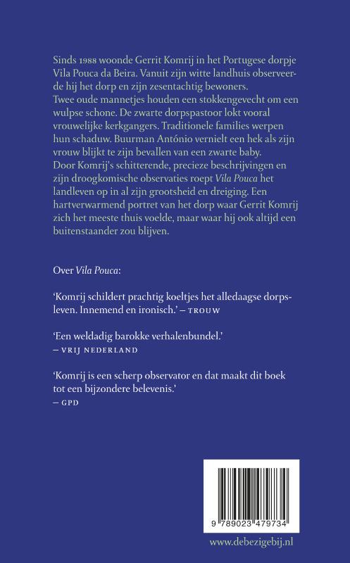 Achterkant van Vila Pouca