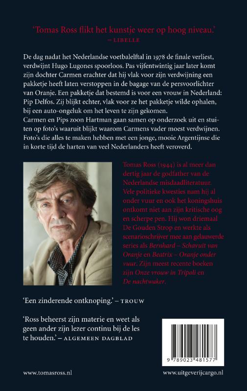 Achterkant van Het meisje uit Buenos Aires