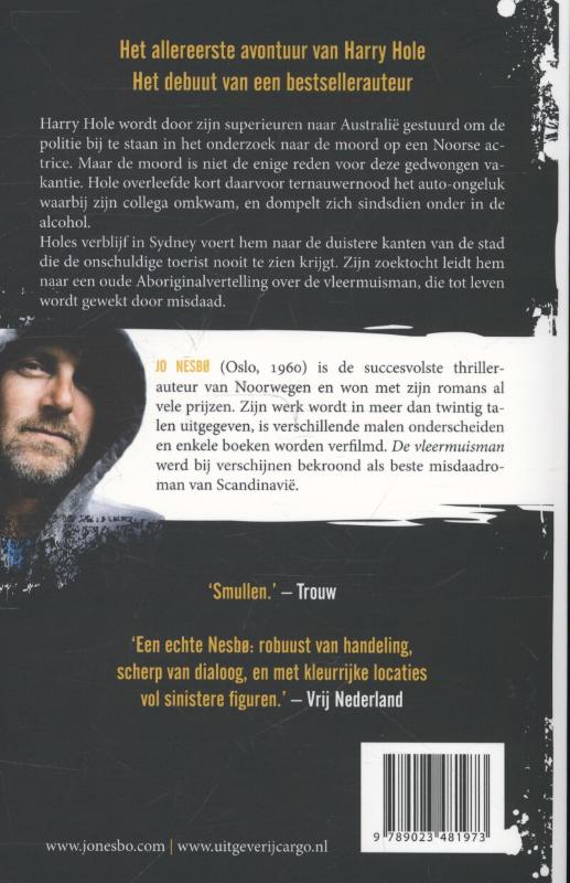 Achterkant van De vleermuisman