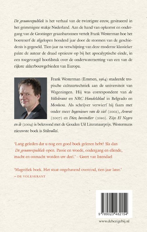 Achterkant van De graanrepubliek