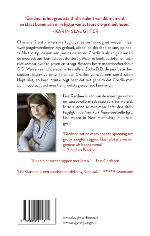 Achterkant van In haar naam
