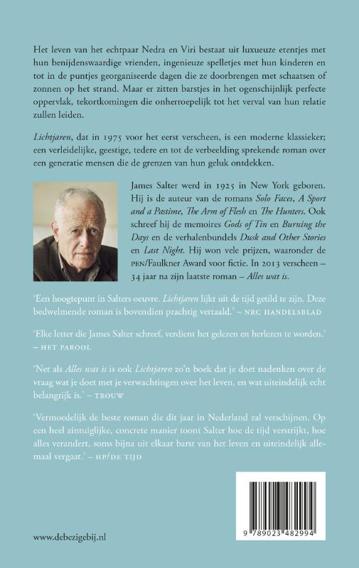 Achterkant van Lichtjaren