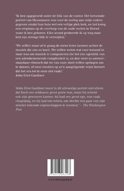 Achterkant van Bach