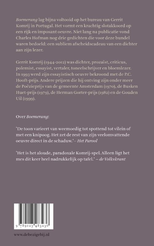 Achterkant van Boemerang