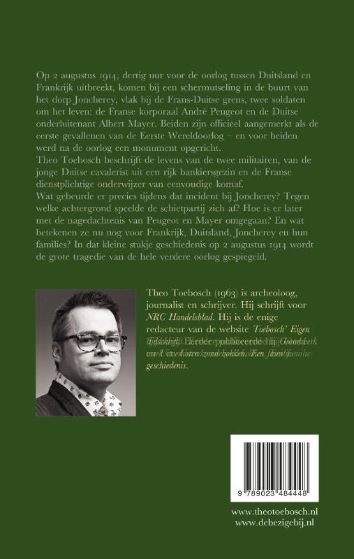 Achterkant van De eerstgevallenen