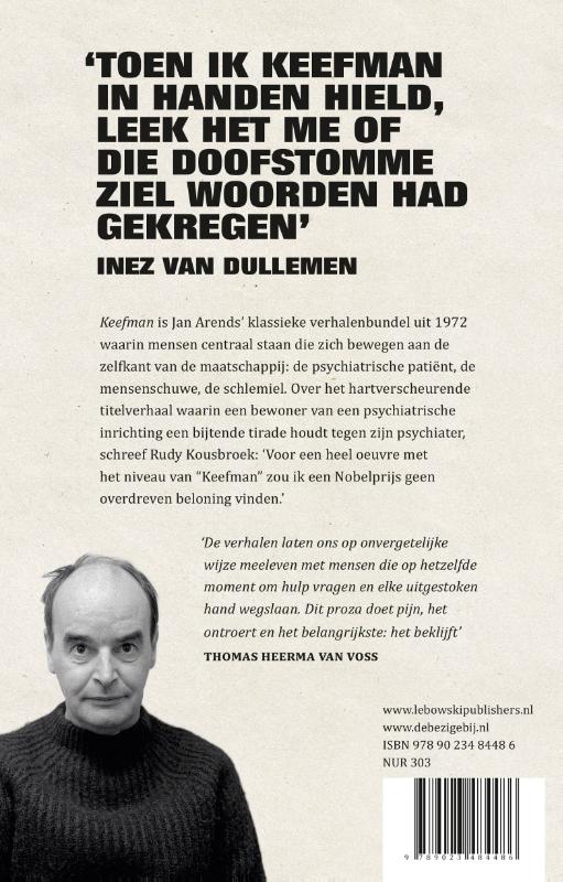 Achterkant van Keefman