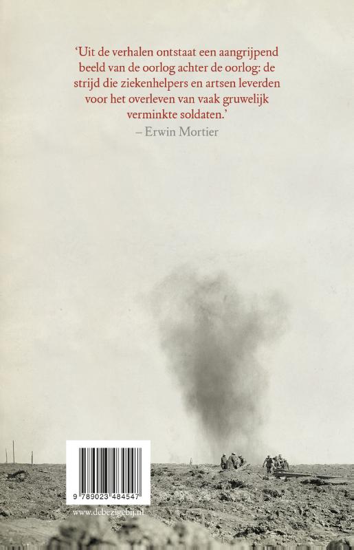 Achterkant van Gewond