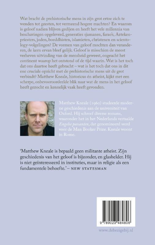 Achterkant van De geschiedenis van het geloof