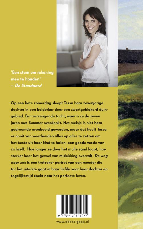 Achterkant van De weg naar zee