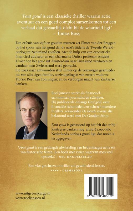 Achterkant van Fout goud