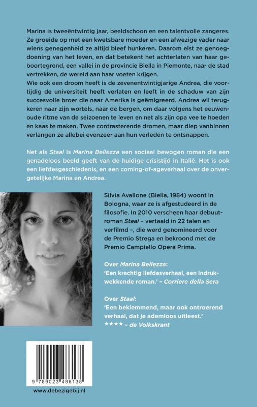 Achterkant van Marina Bellezza