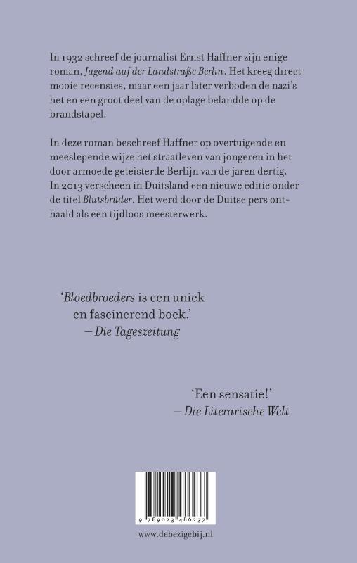 Achterkant van Bloedbroeders