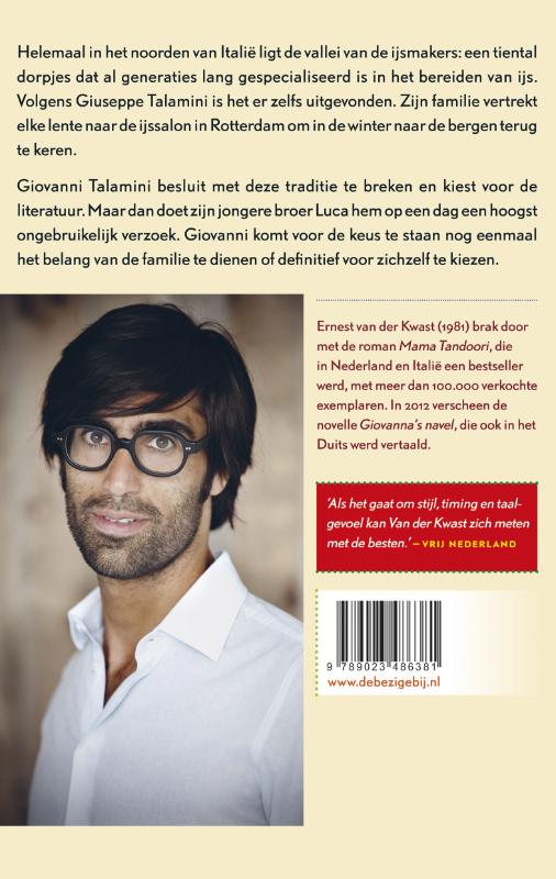 Achterkant van De ijsmakers