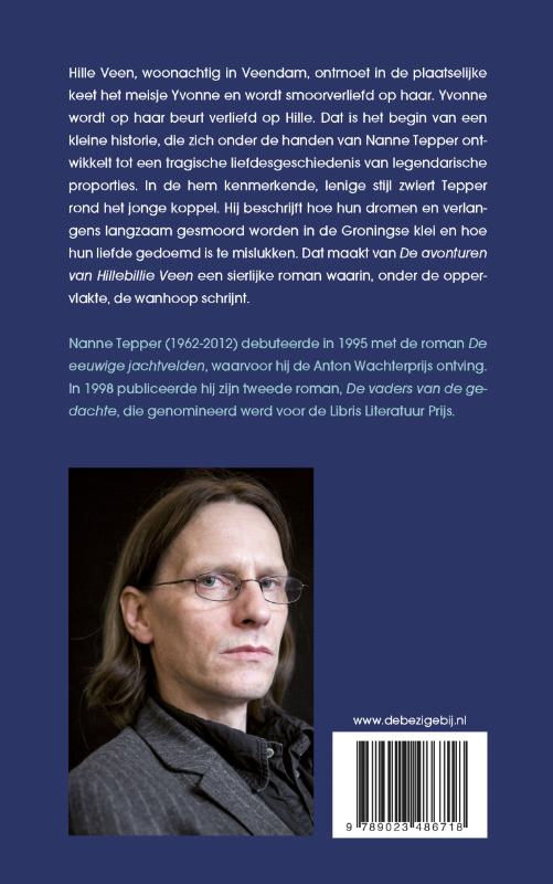 Achterkant van De avonturen van Hillebillie Veen