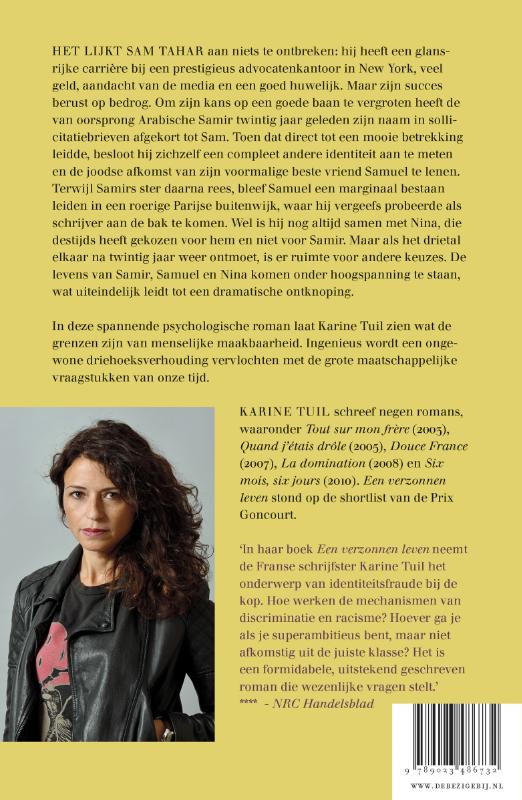 Achterkant van Een verzonnen leven