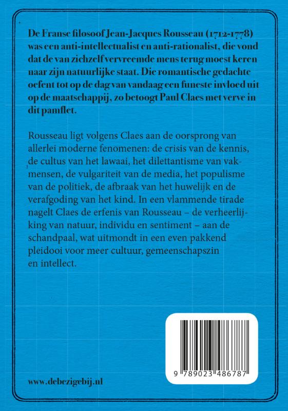 Achterkant van Kinderen van Rousseau