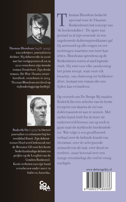 Achterkant van De boekendokter